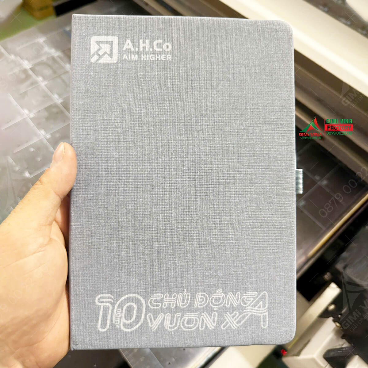 Sổ tay in UV sắc nét