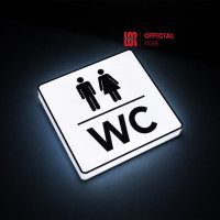 Bảng chỉ dẫn đèn LED WC - LED001 1