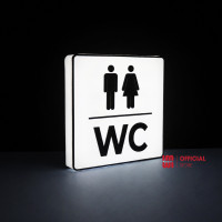 Bảng chỉ dẫn đèn LED WC - LED001 4