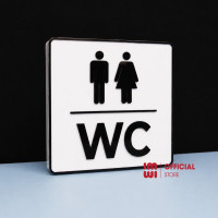 Bảng chỉ dẫn đèn LED WC - LED001 7