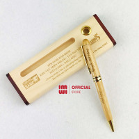 Combo Bút gỗ kèm Hộp đựng bút Khắc tên, logo theo yêu cầu làm quà tặng cao cấp BG02 2