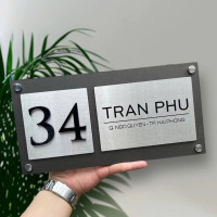 Biển số nhà chất liệu alu cao cấp BSN16 3