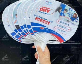 Quạt nhựa in logo quảng cáo doanh nghiệp giá rẻ ở đâu?