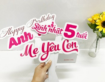 Top 10 mẫu hashtag cầm tay chụp ảnh sinh nhật đẹp nhất