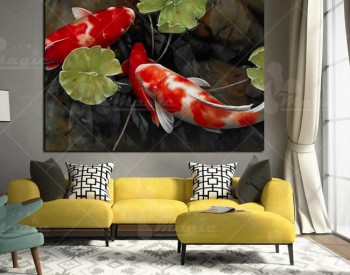 Những mẫu tranh Canvas trang trí phòng khách đẹp nhất 2020
