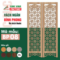 Vách ngăn phòng bằng gỗ giá rẻ BP08