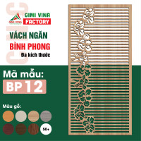 Vách ngăn phòng bằng gỗ BP12