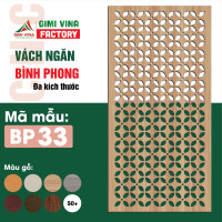 Vách ngăn bình phong gỗ BP33