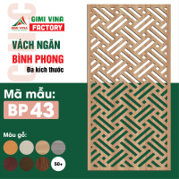 Vách ngăn phòng, bình phong ngăn tách không gian sang trọng BP43