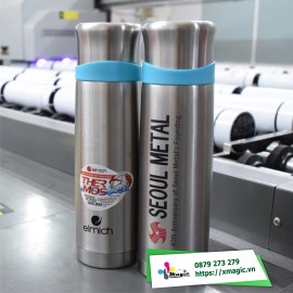 Bình giữ nhiệt Elmich in logo SEOUL METAL
