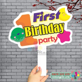 Hashtag cầm tay chụp ảnh Check in Thôi nôi HT-S004