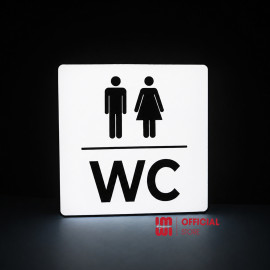 Bảng chỉ dẫn đèn LED WC - LED001