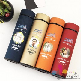 Bình giữ nhiệt in logo VietinBank và hình ảnh chúc mừng sinh nhật