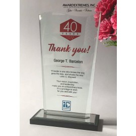 Kỷ niệm chương Thủy tinh KNC-TT012