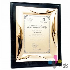 Kỷ niệm chương Gỗ Đồng KNC-GD010