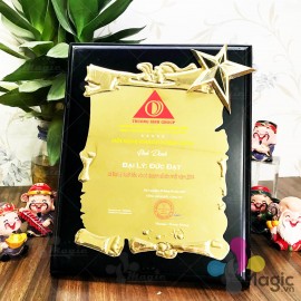 Kỷ niệm chương Gỗ Đồng KNC-GD017