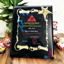 Kỷ niệm chương Gỗ Đồng KNC-GD016