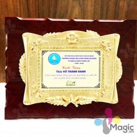 Kỷ niệm chương Gỗ Đồng KNC-GD024