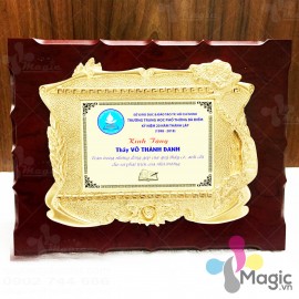 Kỷ niệm chương Gỗ Đồng KNC-GD025