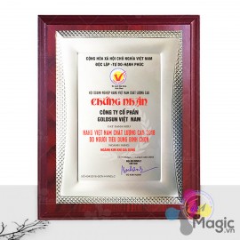 Kỷ niệm chương Gỗ Đồng KNC-GD030