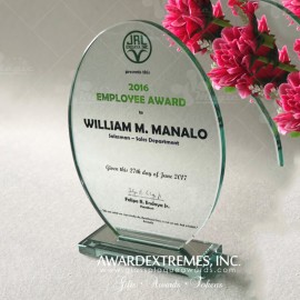 Kỷ niệm chương Thủy tinh KNC-TT005