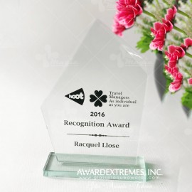 Kỷ niệm chương Thủy tinh KNC-TT006