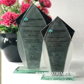 Kỷ niệm chương Thủy tinh KNC-TT008