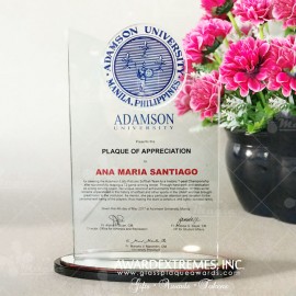 Kỷ niệm chương Thủy tinh KNC-TT011