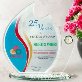 Kỷ niệm chương Thủy tinh KNC-TT019