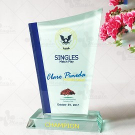 Kỷ niệm chương Thủy tinh KNC-TT020