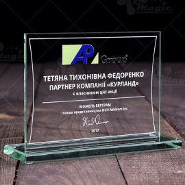 Kỷ niệm chương Thủy tinh KNC-TT033